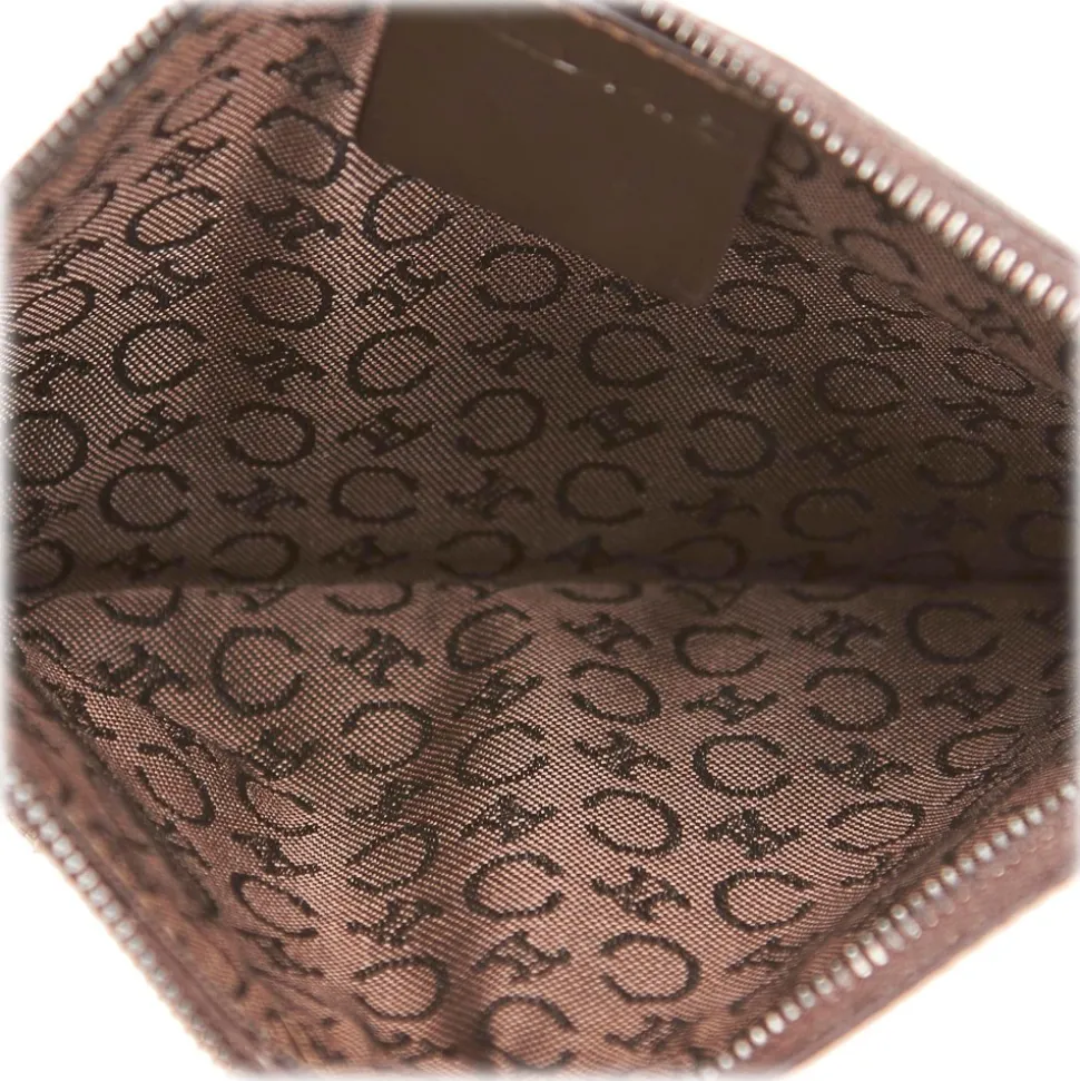 Céline Vintage - Fur Pouch Bag - Black - Leather Handbag - Luxury High Quality - Avvenice