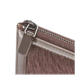 Céline Vintage - Fur Pouch Bag - Black - Leather Handbag - Luxury High Quality - Avvenice