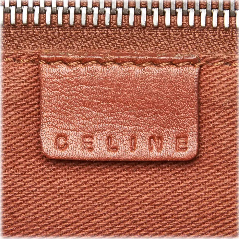 Céline Vintage - Leather Boogie Bag - Brown - Leather Handbag - Luxury High Quality - Avvenice