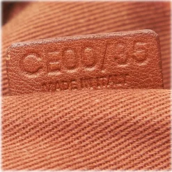 Céline Vintage - Leather Boogie Bag - Brown - Leather Handbag - Luxury High Quality - Avvenice