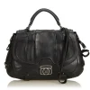 Céline Vintage - Leather Satchel Bag - Black - Leather Handbag - Luxury High Quality - Avvenice