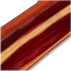 Céline Vintage - Leather Satchel Bag - Orange - Leather Handbag - Luxury High Quality - Avvenice