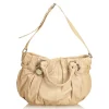Céline Vintage - Leather Satchel Bag - Brown Beige - Leather Handbag - Luxury High Quality - Avvenice
