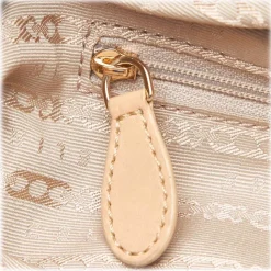 Céline Vintage - Leather Satchel Bag - Brown Beige - Leather Handbag - Luxury High Quality - Avvenice