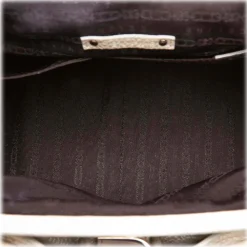 Céline Vintage - Leather Satchel Bag - White Ivory - Leather Handbag - Luxury High Quality - Avvenice