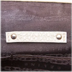 Céline Vintage - Leather Satchel Bag - White Ivory - Leather Handbag - Luxury High Quality - Avvenice