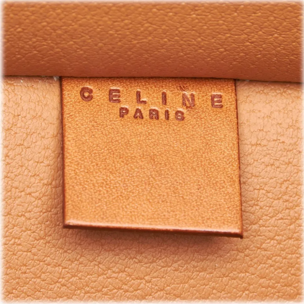 Céline Vintage - Macadam Business Bag - Brown - Leather Handbag - Luxury High Quality - Avvenice