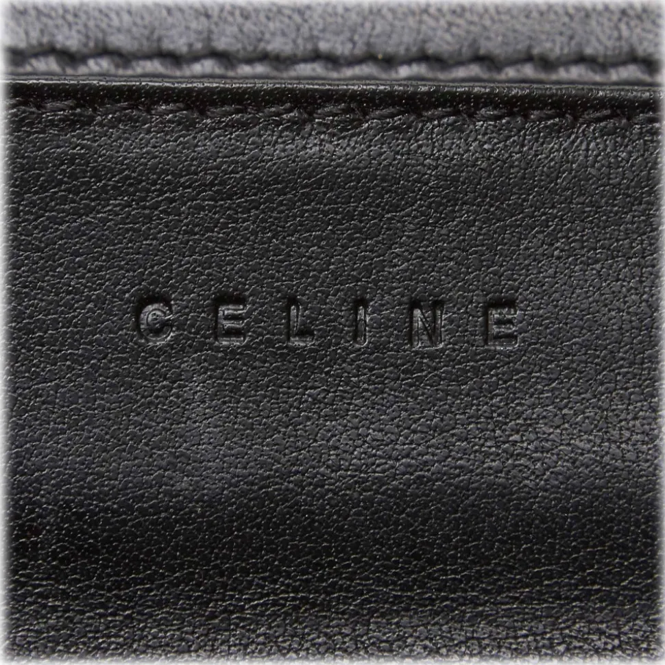 Céline Vintage - Macadam Jacquard Long Wallet - Brown - Leather Wallet - Luxury High Quality - Avvenice