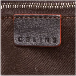 Céline Vintage - Macadam Shoulder Bag - Brown Beige - Leather Handbag - Luxury High Quality - Avvenice