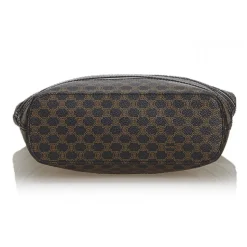 Céline Vintage - Macadam Shoulder Bag - Black Brown - Leather Handbag - Luxury High Quality - Avvenice