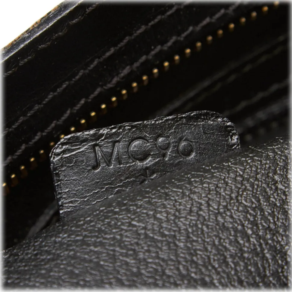 Céline Vintage - Macadam Shoulder Bag - Black Brown - Leather Handbag - Luxury High Quality - Avvenice