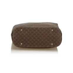 Céline Vintage - Macadam Shoulder Bag - Brown - Leather Handbag - Luxury High Quality - Avvenice