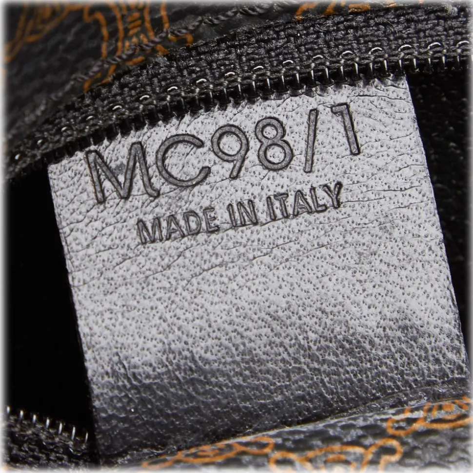 Céline Vintage - Macadam Tote Bag - Black - PVC Handbag - Luxury High Quality - Avvenice