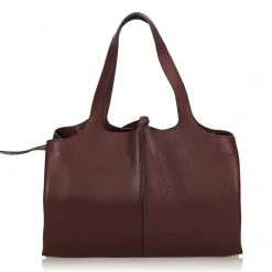 Céline Vintage - Medium Calf Leather Trifold Shoulder Bag - Brown - Leather and Calf Handbag - Luxury High Quality - Avvenice
