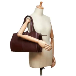 Céline Vintage - Medium Calf Leather Trifold Shoulder Bag - Brown - Leather and Calf Handbag - Luxury High Quality - Avvenice