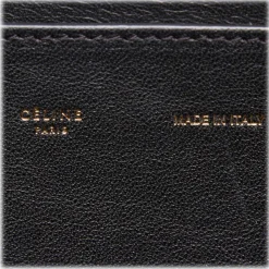 Céline Vintage - Patent Leather Trapeze Satchel Bag - Black - Patent Leather Handbag - Luxury High Quality - Avvenice