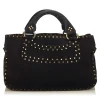 Céline Vintage - Suede Boogie Bag - Black - Leather Handbag - Luxury High Quality - Avvenice