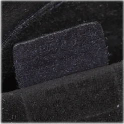 Céline Vintage - Suede Boogie Bag - Black - Leather Handbag - Luxury High Quality - Avvenice