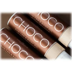 Cocosolis - Choco - Sun Tan Body Oil - Organic Oil for a Chocolate Tan, and Hydrated, Radiant Skin - Professional Cosmetics - Avvenice