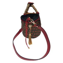 Coffarte - Baby Araldic Coffa - Sicilian Artisan Handbag - Sicilian Coffa - Luxury High Quality Handicraft Bag - Avvenice