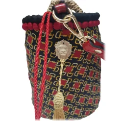 Coffarte - Baby Araldic Coffa - Sicilian Artisan Handbag - Sicilian Coffa - Luxury High Quality Handicraft Bag - Avvenice