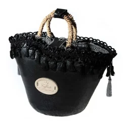Coffarte - Baby Dollar Little Coffa - Sicilian Artisan Handbag - Sicilian Coffa - Luxury High Quality Handicraft Bag - Avvenice