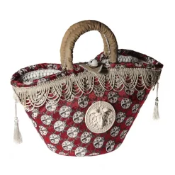 Coffarte - Baby Donna Medusa Small Coffa - Sicilian Artisan Handbag - Sicilian Coffa - Luxury High Quality Handicraft Bag - Avvenice