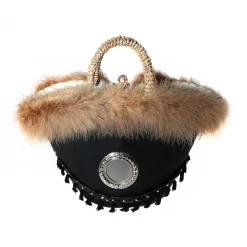 Coffarte - Baby Harley Davidson Little Coffa - Sicilian Artisan Handbag - Sicilian Coffa - Luxury High Quality Handicraft Bag - Avvenice