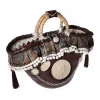 Coffarte - Baby Queen Little Coffa - Sicilian Artisan Handbag - Sicilian Coffa - Luxury High Quality Handicraft Bag - Avvenice