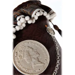 Coffarte - Baby Queen Little Coffa - Sicilian Artisan Handbag - Sicilian Coffa - Luxury High Quality Handicraft Bag - Avvenice