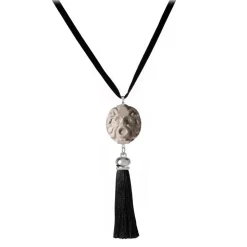 Coffarte - Barocco Val di Noto Necklace - Militello - Sicilian Artisan Necklace in Ceramic - Luxury High Quality Handcraft - Avvenice