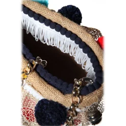 Coffarte - Great Classic Coffa - Sicilian Artisan Handbag - Sicilian Coffa - Luxury High Quality Handicraft Bag - Avvenice