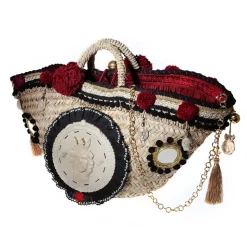 Coffarte - Great Mori Coffa - Sicilian Artisan Handbag - Sicilian Coffa - Luxury High Quality Handicraft Bag - Avvenice