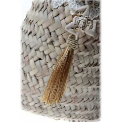 Coffarte - Great Trinacria Coffa - Sicilian Artisan Handbag - Sicilian Coffa - Luxury High Quality Handicraft Bag - Avvenice