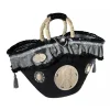 Coffarte - Medium Dollar Coffa - Sicilian Artisan Handbag - Sicilian Coffa - Luxury High Quality Handicraft Bag - Avvenice