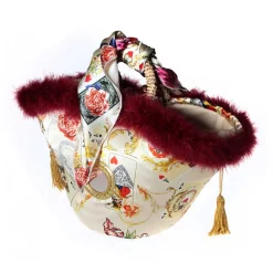 Coffarte - Medium Gioconda Coffa - Sicilian Artisan Handbag - Sicilian Coffa - Luxury High Quality Handicraft Bag - Avvenice