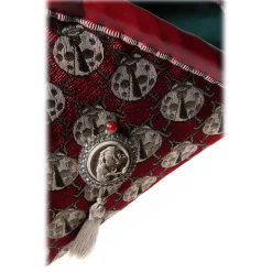 Coffarte - Medium Ladybug Coffa - Sicilian Artisan Handbag - Sicilian Coffa - Luxury High Quality Handicraft Bag - Avvenice