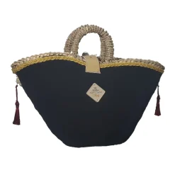 Coffarte - Medium Monterosso Coffa - Sicilian Artisan Handbag - Sicilian Coffa - Luxury High Quality Handicraft - Avvenice