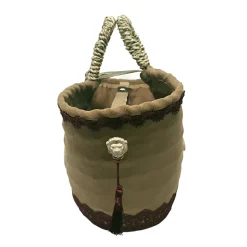 Coffarte - Medium Mora Sicily Coffa - Sicilian Artisan Handbag - Sicilian Coffa - Luxury High Quality Handicraft - Avvenice