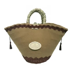 Coffarte - Medium Mora Sicily Coffa - Sicilian Artisan Handbag - Sicilian Coffa - Luxury High Quality Handicraft - Avvenice