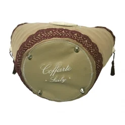 Coffarte - Medium Mora Sicily Coffa - Sicilian Artisan Handbag - Sicilian Coffa - Luxury High Quality Handicraft - Avvenice