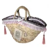 Coffarte - Medium Picciridda Coffa - Sicilian Artisan Handbag - Sicilian Coffa - Luxury High Quality Handicraft Bag - Avvenice