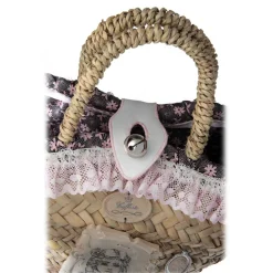 Coffarte - Medium Picciridda Coffa - Sicilian Artisan Handbag - Sicilian Coffa - Luxury High Quality Handicraft Bag - Avvenice