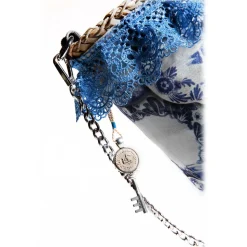 Coffarte - Medium Royal Copenhagen Coffa - Sicilian Artisan Handbag - Sicilian Coffa - Luxury High Quality Handicraft Bag - Avvenice