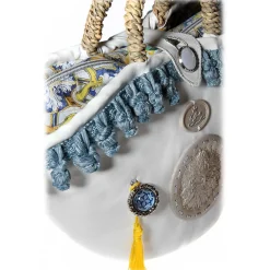 Coffarte - Medium Sun Coffa - Sicilian Artisan Handbag - Sicilian Coffa - Luxury High Quality Handicraft Bag - Avvenice