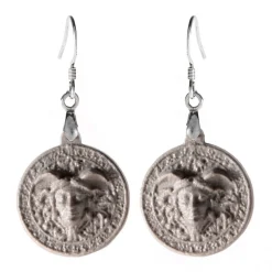 Coffarte - Medusa Earrings - Sicilian Artisan Earrings in Ceramic - Luxury High Quality Handcraft Earrings - Avvenice