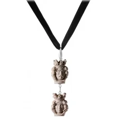 Coffarte - Mori Pendants Necklace - Sicilian Artisan Necklace in Ceramic - Luxury High Quality Handcraft Necklace - Avvenice