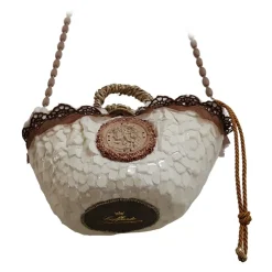 Coffarte - Pochette Cameo Coffa - Jewelry - Sicilian Artisan Handbag - Sicilian Coffa - Luxury High Quality Handicraft Bag - Avvenice