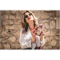 Coffarte - Pochette Donna Coffa - Jewelry - Sicilian Artisan Handbag - Sicilian Coffa - Luxury High Quality Handicraft Bag - Avvenice