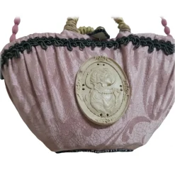 Coffarte - Pochette Rosetta Coffa - Jewelry - Sicilian Artisan Handbag - Sicilian Coffa - Luxury High Quality Handicraft Bag - Avvenice